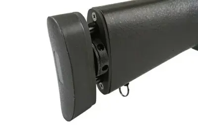 Replika karabinu snajperskiego SW-04 z lunetą i dwójnogiem (Upgraded) - czarna - obrazek 3