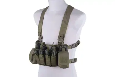 Kamizelka Fast Chest Rig - oliwkowa - obrazek 5