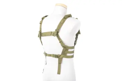 Kamizelka taktyczna Chest Rig typu Low Profile - Oliwkowa - obrazek 3