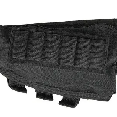 Alternative view of Ładownica na kolbę do strzelby - czarna