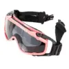 Gogle do kasku/hełmu - różowe OD-G-FMA-41-022819-00 asgbox.pl