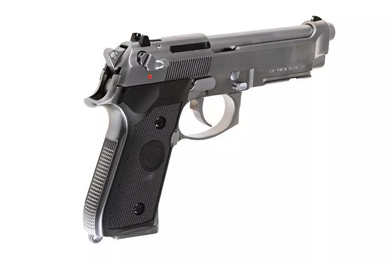 Replika pistoletu M9A1 v.2 (LED Box) - silver OD-G-WET-02-006750-00 asgbox.pl Replika pistoletu M9A1 v.2 (LED Box) - silver - obrazek 4