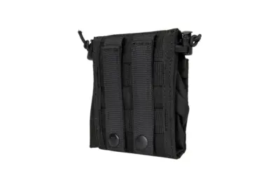 Składany worek zrzutowy MOLLE - czarny - obrazek 5