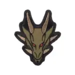 asgbox.pl - Naszywka Dragon Head - Forest