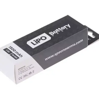 4V 1500mAh 20/40C - 2 modułowy