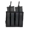 Podwójna ładownica Laser-Cut MOLLE na 2 magazynki typu M4/M16 - czarna OD-G-IVG-19-031142-00 asgbox.pl