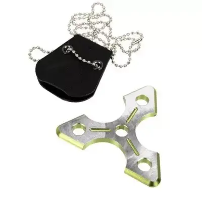 asgbox.pl - Naszyjnik/brelok shuriken - zielony