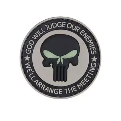 Alternative view of Naszywka 3D - GOD WILL JUDGE OUR ENEMIES