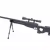 Replika karabinu snajperskiego MB08D - z lunetą i dwójnogiem - czarna OD-G-WEL-03-001348-00 asgbox.pl