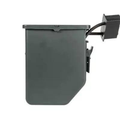 Alternative view of Elektryczny magazynek pudełkowy 2500 kulek do replik M249 - oliwkowy