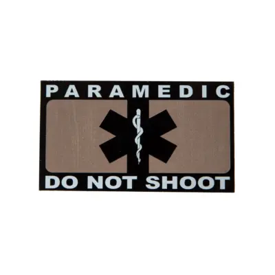 asgbox.pl - Naszywka IR - Paramedic Gen.2 - tan