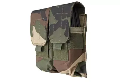 Podwójna ładownica na magazynki M4/M16 - woodland - obrazek 3