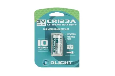 Bateria 3V CR123A Li-Fe 1600 mAh - obrazek 2