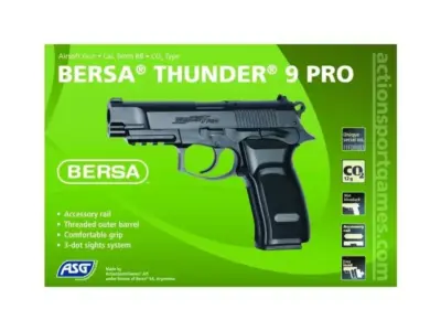Replika CO2 pistoletu Bersa Thunder 9 PRO - obrazek 3