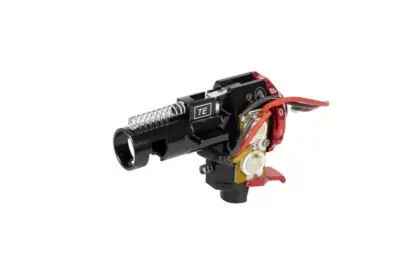 Rotacyjna komora hop-up CNC LED do replik M4/M16 - czarna - obrazek 3
