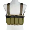 Niskoprofilowa kamizelka Speed Chest Rig - Coyote Brown OD-G-EME-18-019119-00 asgbox.pl