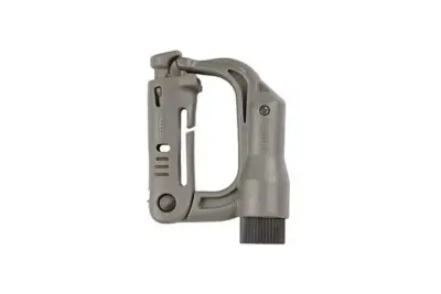 Klamra typu Grmlock z latarką - foliage green (niebieskie światło) - obrazek 2