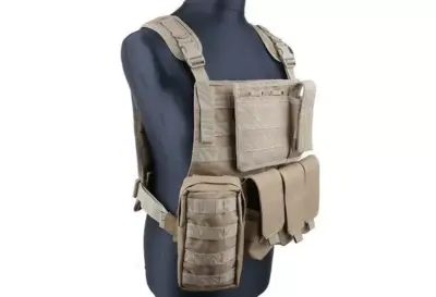 asgbox.pl - Kamizelka taktyczna typu MBSS Plate Carrier - coyote