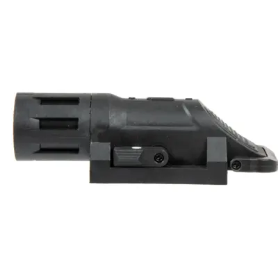 asgbox.pl - Latarka taktyczna na RIS - czarna