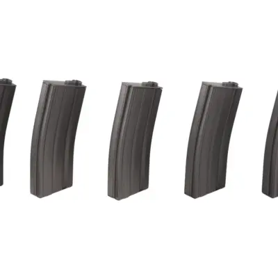 Alternative view of Zestaw 5 magazynków real-cap 30 kulek do M4/M16 - szary
