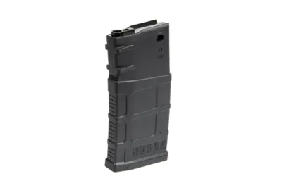 Magazynek low-cap 70 kulek do replik SR25 - czarny - obrazek 2