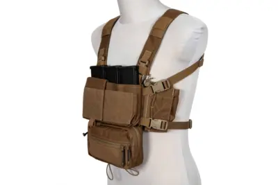 Modularny Chest Rig MK3 zestaw premium - Coyote Brown - obrazek 4