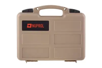 Walizka na pistolet Nuprol pistol case - tan - obrazek 2