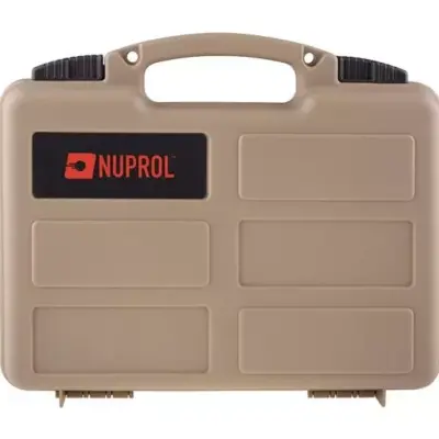 Alternative view of Walizka na pistolet Nuprol pistol case - tan