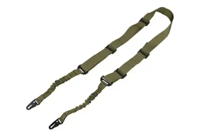 Pas nośny Bungee dwupunktowy - olive - obrazek 2
