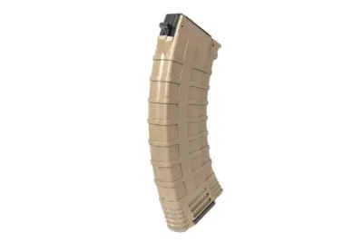 asgbox.pl - Magazynek Mid-Cap 130 kulek do replik AK - Tan