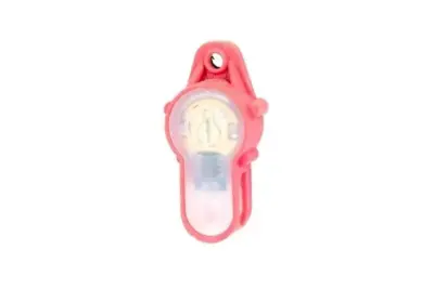 asgbox.pl - Marker elektroniczny Lightbuck Pendant - różowy (pomarańczowe światło)
