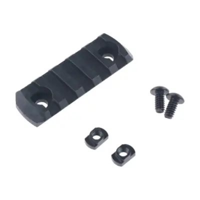 asgbox.pl - Polimerowa szyna M-LOK 5 Slot - czarna