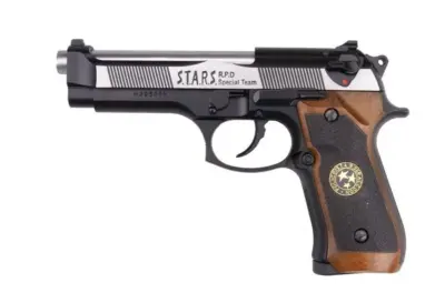 Replika pistoletu WE-2058 BIOHAZARD - 2 tone - obrazek 5