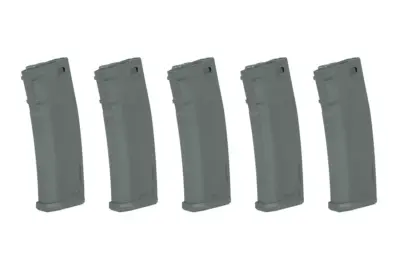Zestaw 5 magazynków S-Mag Hi-Cap na 380 kulek - Chaos Grey - obrazek 5
