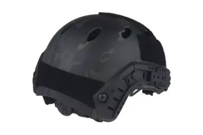 Replika kasku FAST PJ - MC Black - obrazek 3