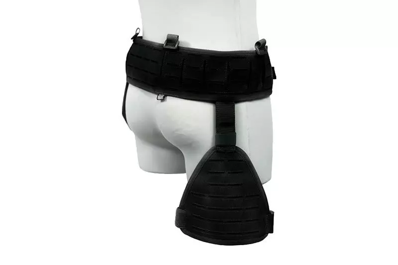 Pas taktyczny Laser-Cut z panelem udowym - czarny OD-G-PRI-18-021103-00 asgbox.pl asgbox.pl - Pas taktyczny Laser-Cut z panelem udowym - czarny