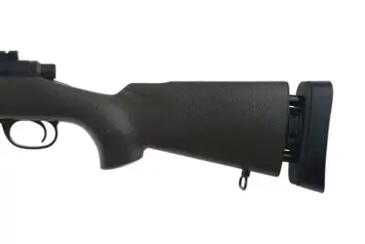 Replika karabinu snajperskiego SW-04K (Upgraded) - oliwkowa - obrazek 5