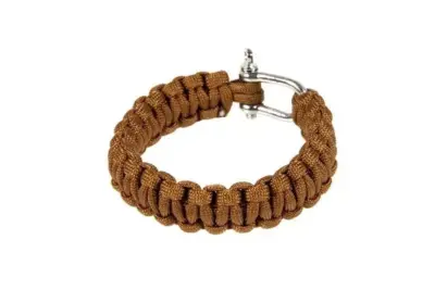 Bransoletka survivalowa (U) - khaki - obrazek 3