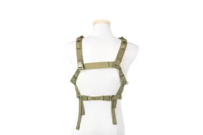Kamizelka taktyczna Chest Rig typu Low Profile - Oliwkowa - obrazek 4