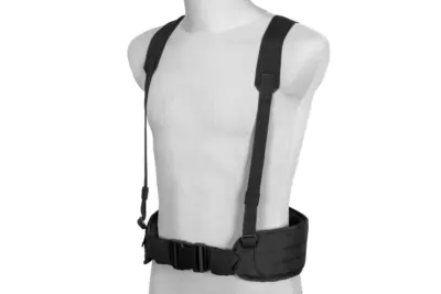Pas taktyczny Skeleton Harness Set - czarny - obrazek 2