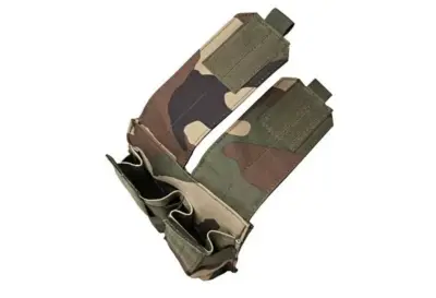 Podwójna ładownica na magazynki M4/M16 - woodland - obrazek 5