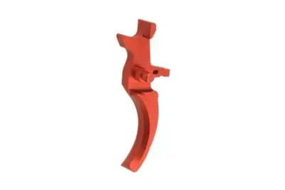 Język spustowy CNC do replik typu M4/M16 (E) - czerwony - obrazek 2
