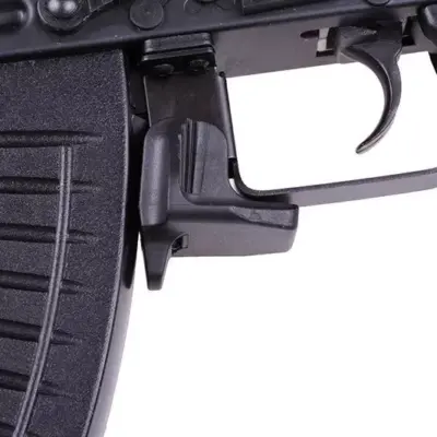asgbox.pl - Taktyczny zwalniacz magazynka do replik typu AK - czarny