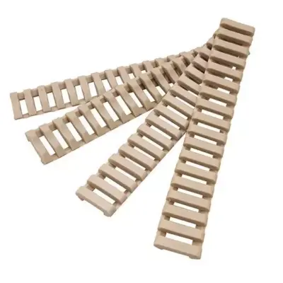 asgbox.pl - Zestaw osłon na szyny RIS - tan