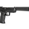 Replika pistoletu TM45 Tactical z tłumikiem - czarna OD-G-TMR-02-029071-00 asgbox.pl