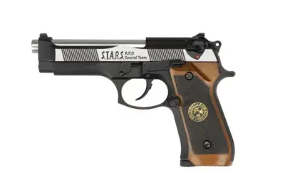 Replika pistoletu WE-2058 BIOHAZARD - 2 TONE - obrazek 4