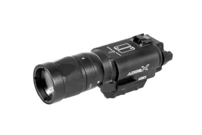 Latarka taktyczna na pistolet X300V - czarna - obrazek 2