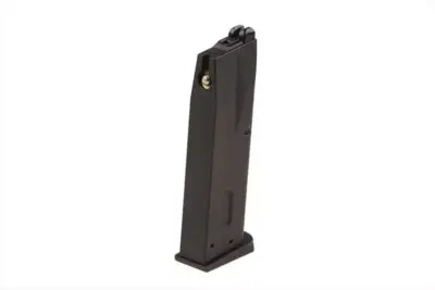 Magazynek gazowy 25 kulek do repliki pistoletu M92F - czarny - obrazek 2