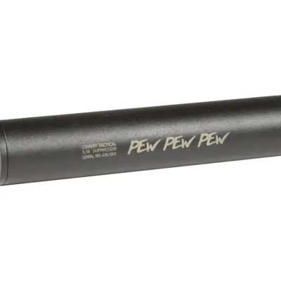 asgbox.pl - Tłumik Covert Tactical Standard 30x150mm "Pew Pew Pew"