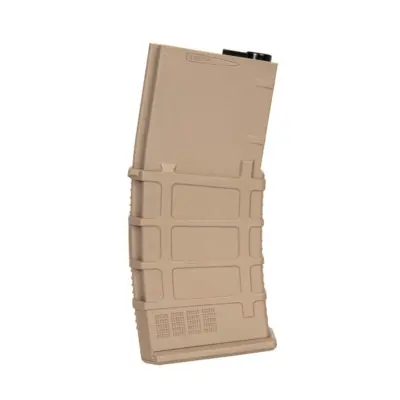 Polimerowy magazynek mid-cap 120 kulek do replik M4/M16 - tan ACM-05-029519-00 asgbox.pl